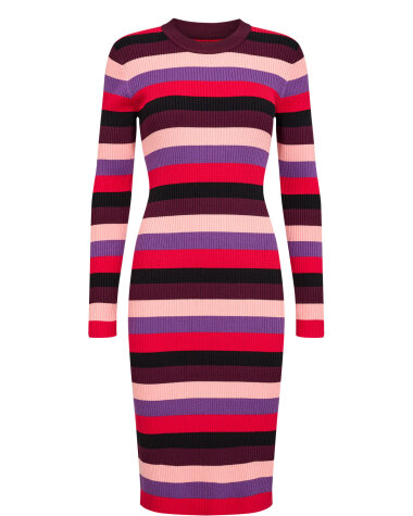 Gestreiftes Strickkleid "gldMULTA"