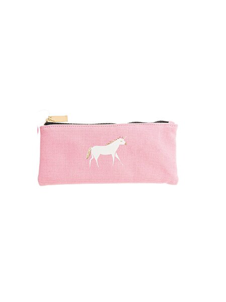 Textil Etui &quot;gldEINHORN&quot; in rosa