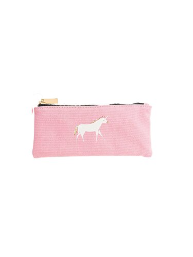 Textil Etui "gldEINHORN" in rosa