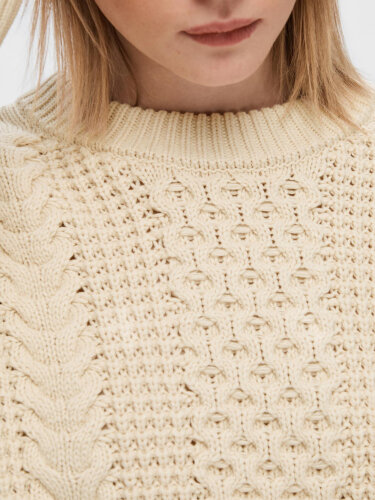 Strickpullover "gldBRIANNE" in natur