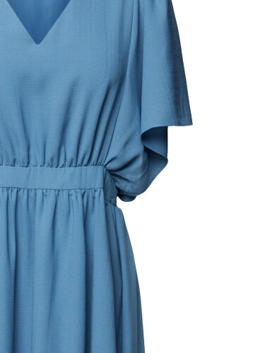 Langes Kleid "gldMIRAGE" in blau