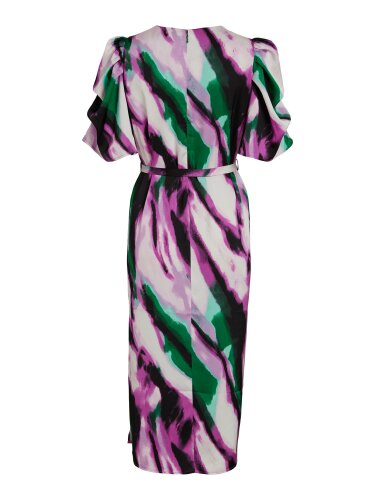 Midi Dress &quot;gldRAVENNA&quot; in lila/gr&uuml;n