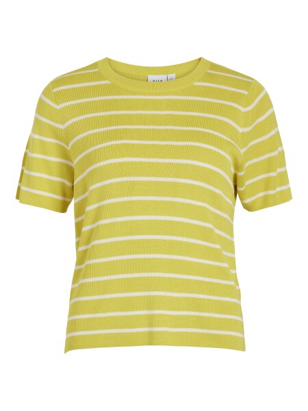 T-Shirt &quot;gldFULINA&quot; in gelb/wei&szlig;