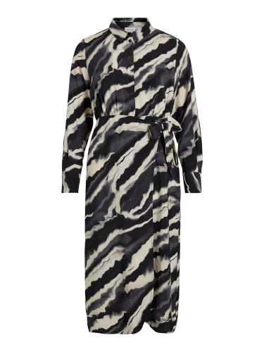 Midikleid &quot;gldDOGMA&quot; in schwarz/grau