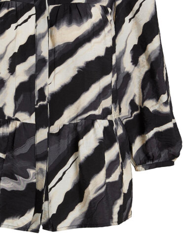 Bluse &quot;gldDOGMAESA&quot; in grau/schwarz