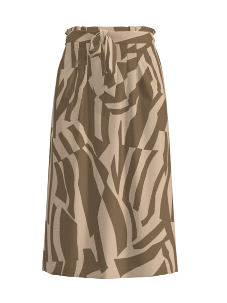 Midi Skirt &quot;gldDOGMA&quot; in beige/braun