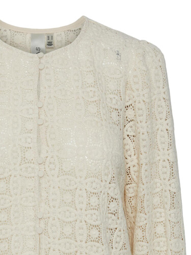 Bluse &quot;gldFLAKE&quot; in birch