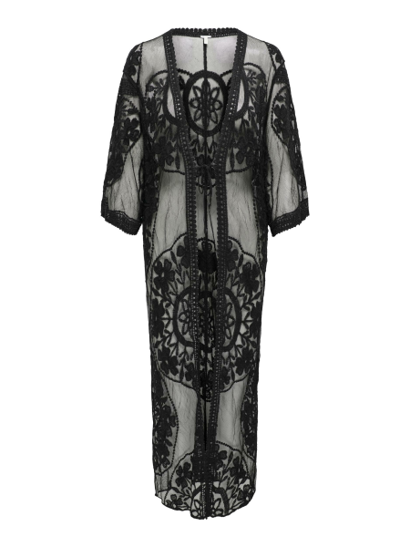 Kimono &quot;gldCARLA&quot; in schwarz
