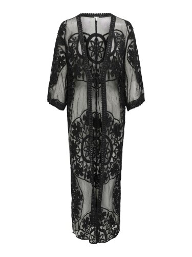Kimono "gldCARLA" in schwarz