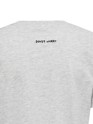 T-Shirt &quot;gldFOODIE&quot; in hellgrau