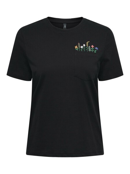T-Shirt &quot;gldPOLLY&quot; in schwarz