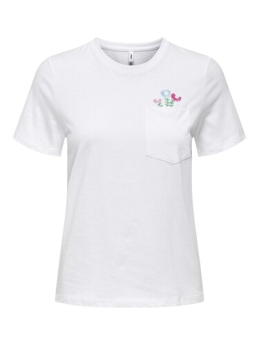 T-Shirt &quot;gldPOLLY&quot; in wei&szlig;