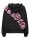 Oversize Sweatshirtjacke &quot;gldVLTA&quot; in schwarz