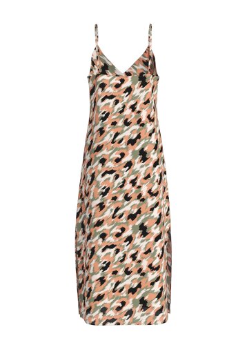 Gemustertes Kleid &quot;gldDOGMA MOA&quot; mit Eco-Viskose