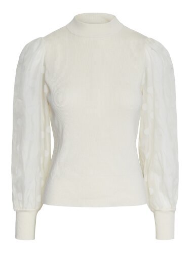 Pullover &quot;gldDOTME&quot; mit halbtransparenten...