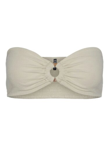 Bandeau Top &quot;gldAGNES&quot; in wei&szlig;
