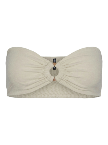 Bandeau Top &quot;gldAGNES&quot; in wei&szlig;