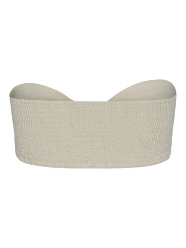 Bandeau Top "gldAGNES" in weiß