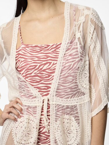 Kaftan "gldAIDA" in Cloud Dancer