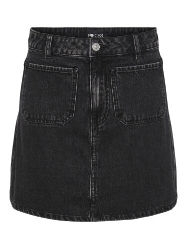 Jeansrock "gldSKY" in grey denim