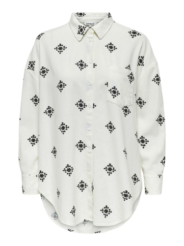 Bluse &quot;gldCORINA-CARO&quot; aus Leinen und Viskose