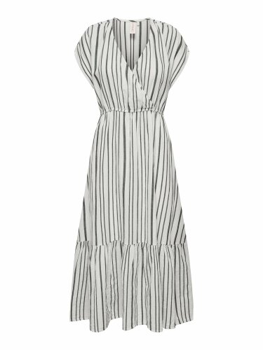 Midikleid "gldTHYRA" mit Streifen aus Musselin