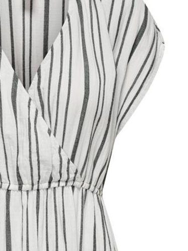 Midikleid &quot;gldTHYRA&quot; mit Streifen aus Musselin