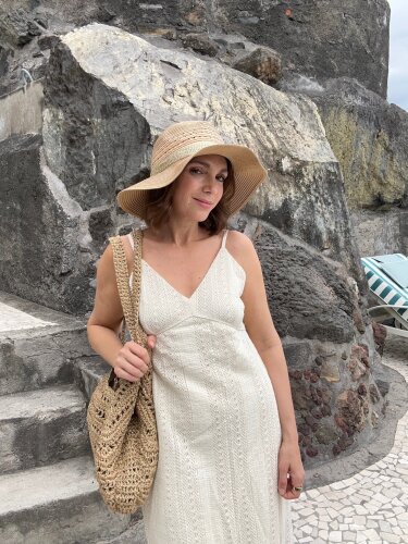 Midikleid "gldNINA" in sandshell