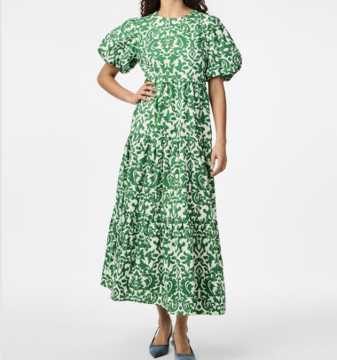 Maxi Dress &quot;gldGREENA&quot; aus Bio-Baumwolle