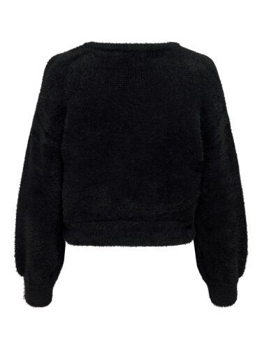 Strickpullover "gldPIUMO" in schwarz