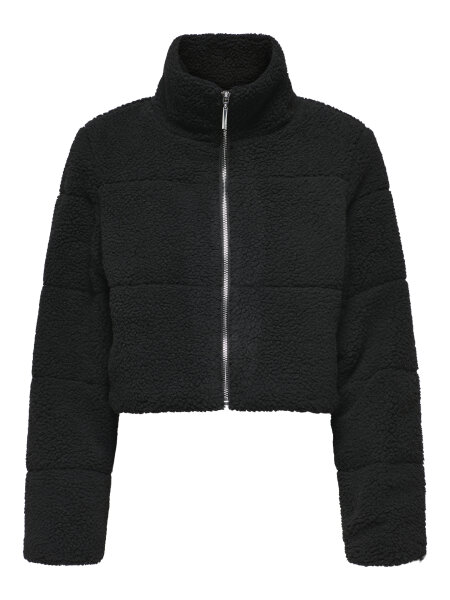 Kurze Teddyjacke &quot;gldSANDRA&quot; in schwarz