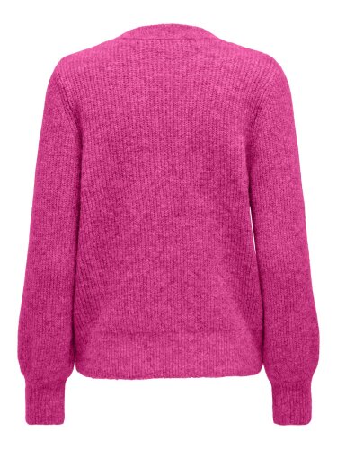 Strickpullover mit Strass "gldGAIDA" in pink
