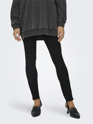 Gerippte Leggings "gldPEONY" mit...