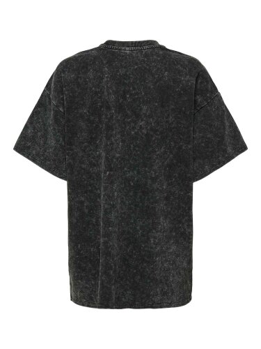 Oversize T-Shirt &quot;gldDONNA&quot; in schwarz