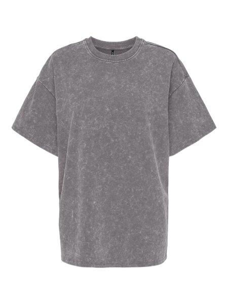 Oversize T-Shirt &quot;gldDONNA&quot; in grau