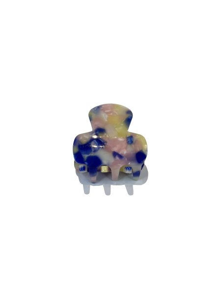 Haarspange &quot;gldSANDRINE&quot; blau gelb rosa