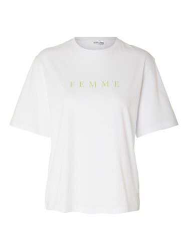 T-Shirt &quot;gldVILJA&quot; in wei&szlig;