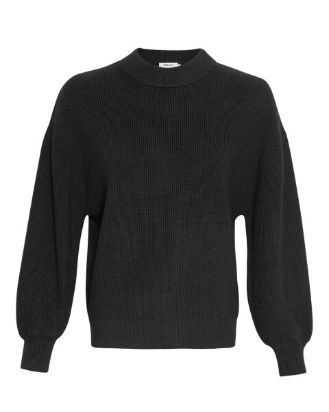 Schwarzer Pullover &quot;gldACENTIA&quot; mit Eco-Viscose