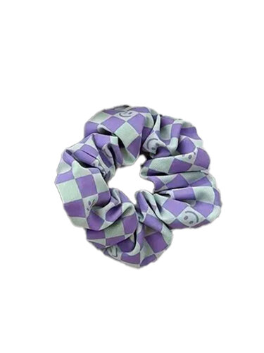 Scrunchie "gldDANA" mit Schachbrettmuster in...