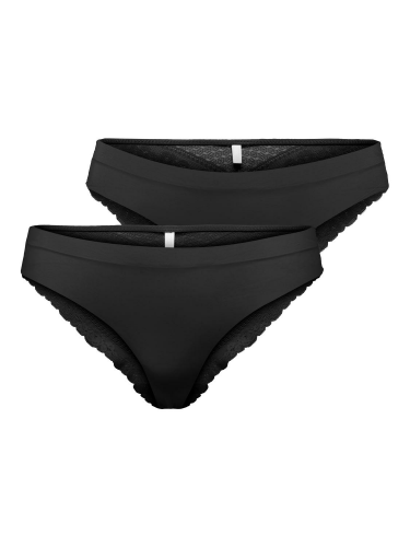 2er Pack Panty "gldLAURA" in schwarz