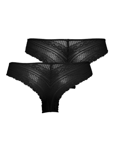 2er Pack Panty "gldLAURA" in schwarz