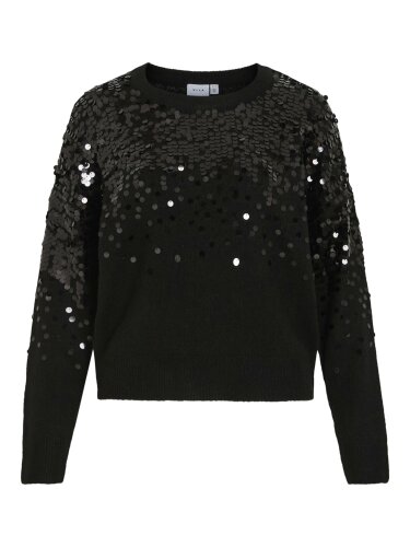 Pailletten-Pullover "gldSIQUIN" in zwei Farben
