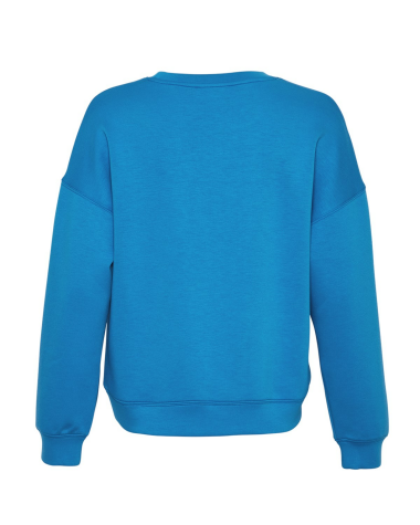 Sweatshirt &quot;gldIMA Q&quot; in blau