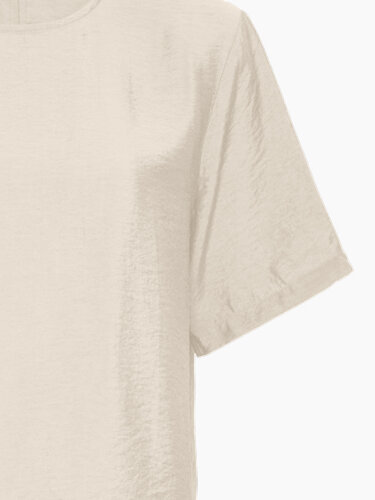 Edles Shirt &quot;gldAUDIA&quot; mit ECO-Viskose in beige