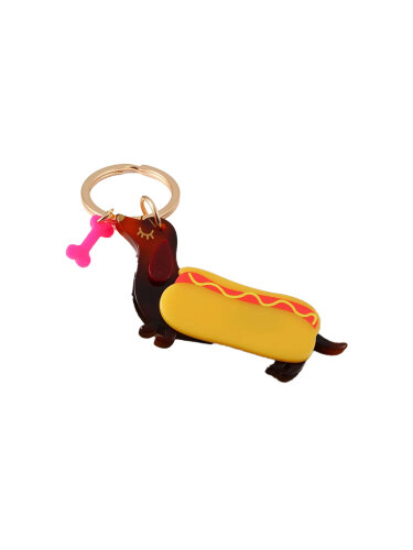 Schlüsselanhänger "gldHOTDOG"