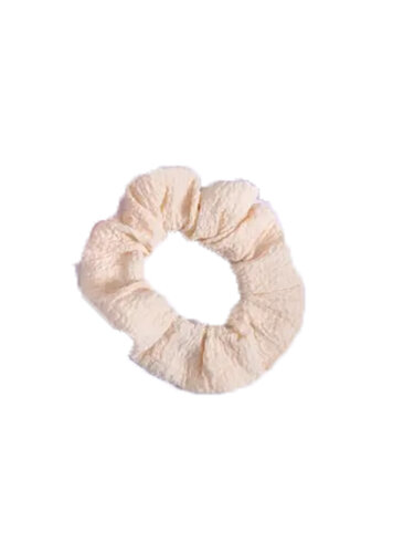 Scrunchie &quot;gldINGE&quot; in beige