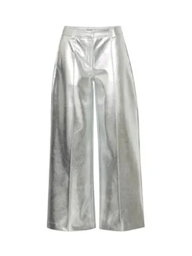 Metallic Hose &quot;gldKATE&quot; in silber