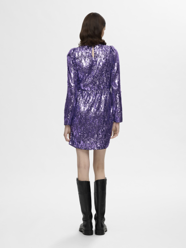 Pailettenkleid &quot;gldARI-COLYN&quot; in lila