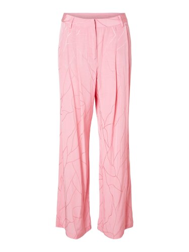 Satinhose "gldDIMITRA" in rosa aus Viskose