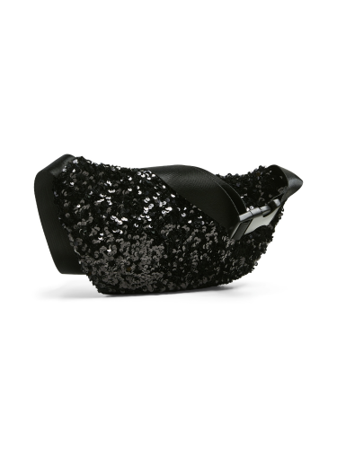 Pailletten-Bauchtasche &quot;gldSTEPHANIA&quot; in schwarz